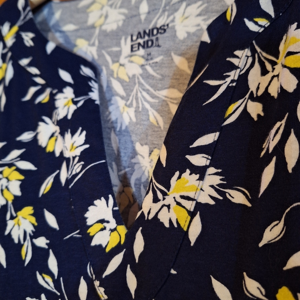 NWOT Beach Cover-Up By Lands End - Picture 2 of 6